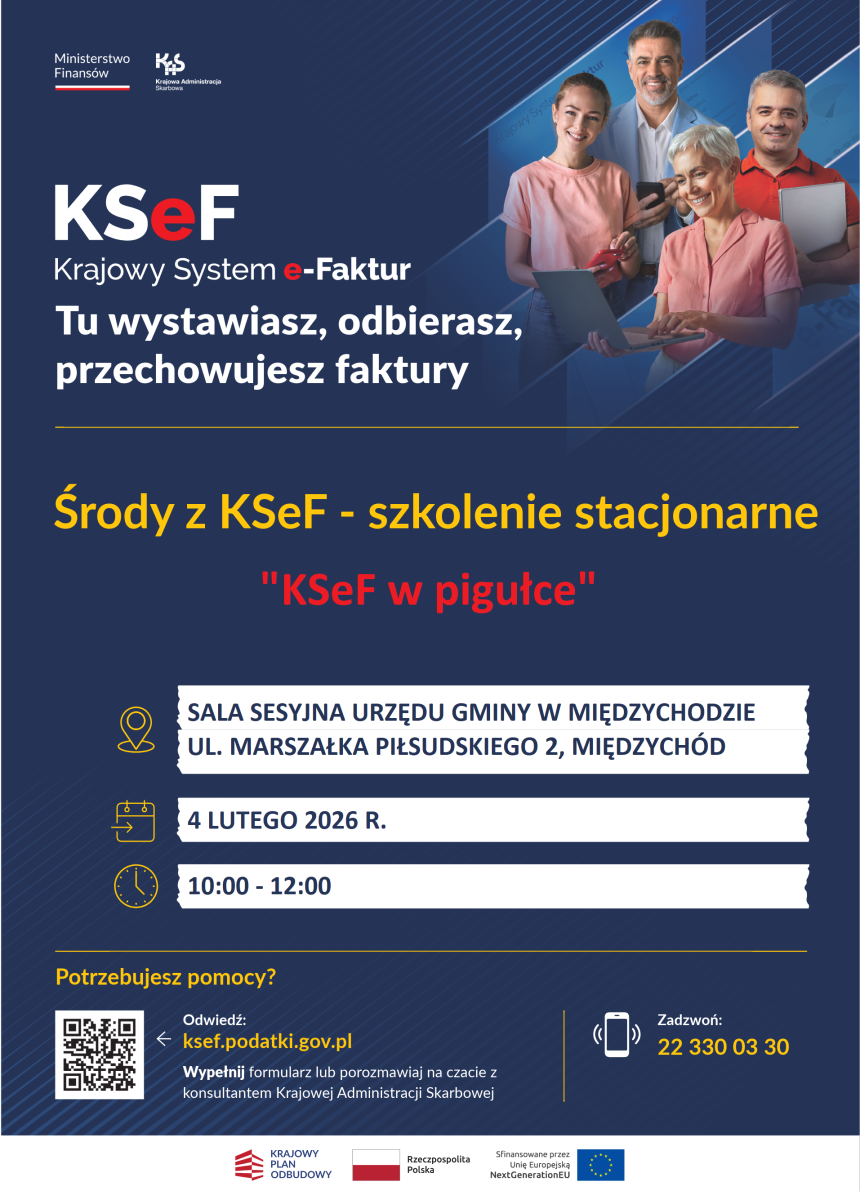 Zdjęcie: KSeF – dni otwarte i dyżury informacyjne w urzędach skarbowych