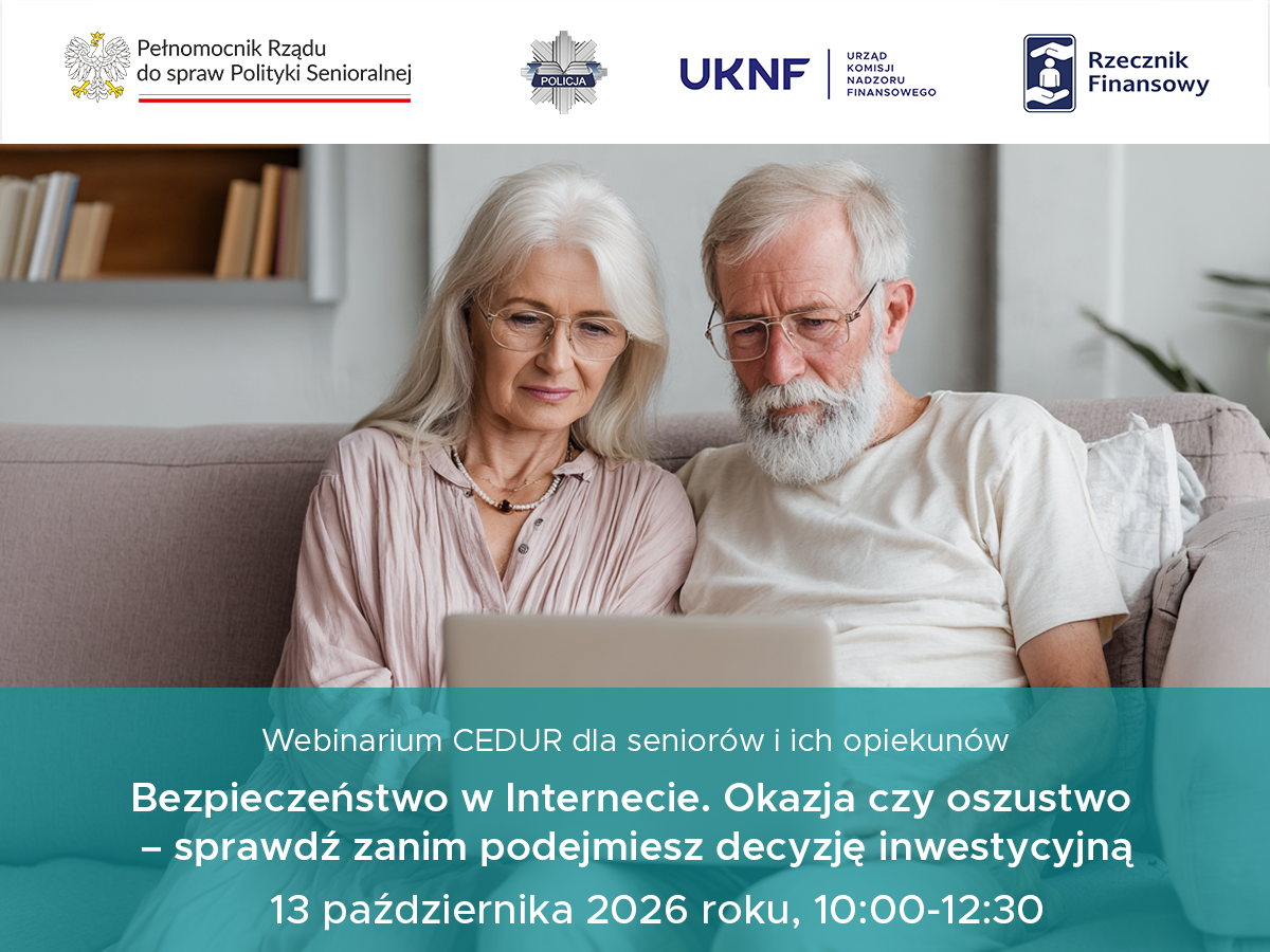 Zdjęcie: „Bezpieczeństwo w Internecie. Okazja czy oszustwo – sprawdź zanim podejmiesz decyzję inwestycyjną”