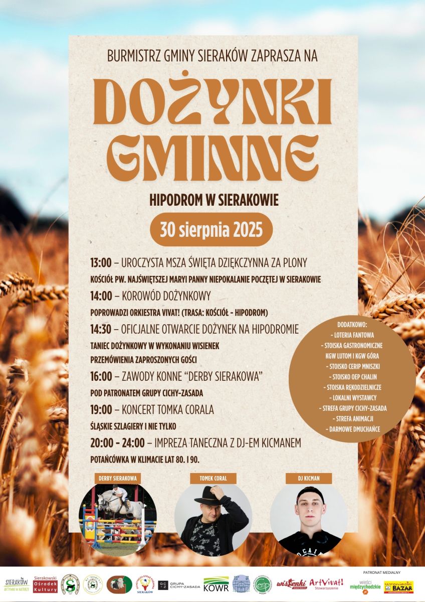 Zdjęcie: Dożynki Gminne w Sierakowie