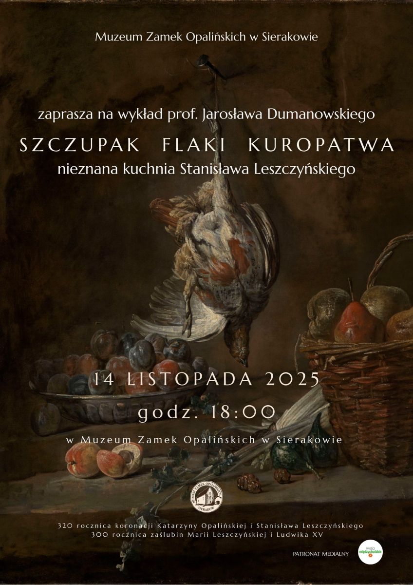 Zdjęcie: „Szczupak, flaki, kuropatwa. Nieznana kuchnia Stanisława Leszczyńskiego
