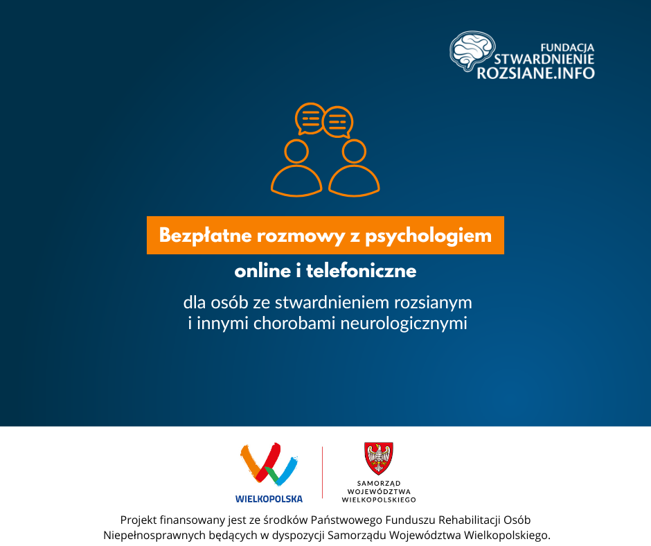 Zdjęcie: Bezpłatne dyżury psychologów dla osób z chorobami neurologicznymi - komunikat