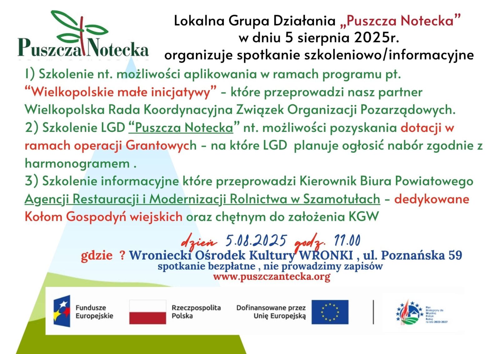 Zdjęcie: Spotkanie szkoleniowo-informacyjne dla przedstawicieli NGO